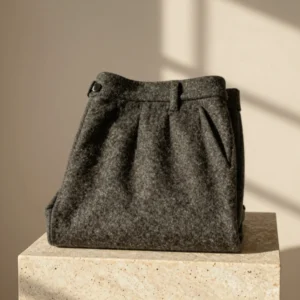 Superfine Lambswool Tailored Trousers